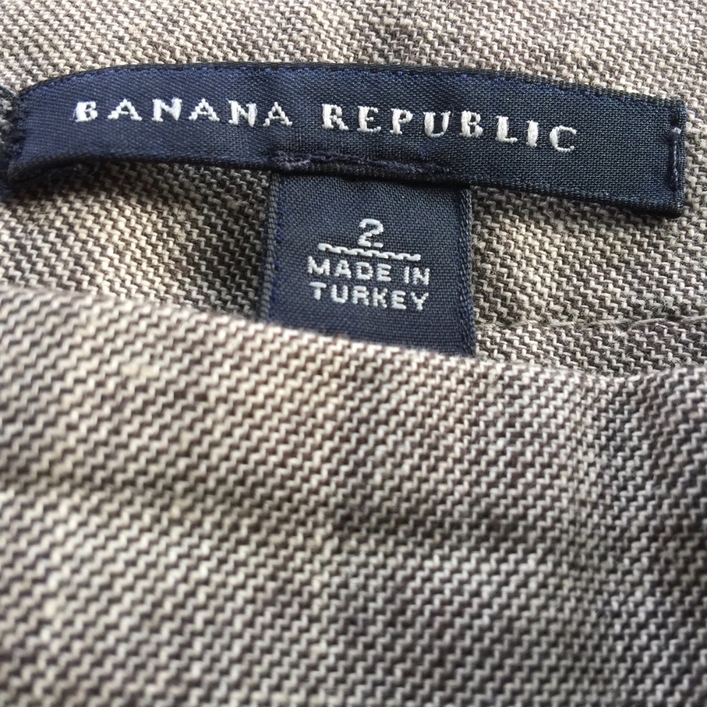 Banana Republic Linen Pencil Skirt
